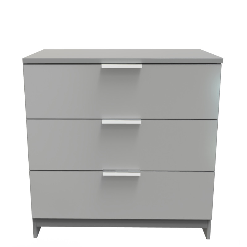 Plymouth 3 Drawer Chest Ready Assembled Bedroom Furniture UK Delivery